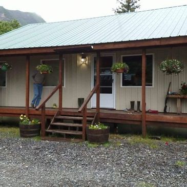 Bear Mountain lodge Chinitna Bay Bear Viewing main lodge