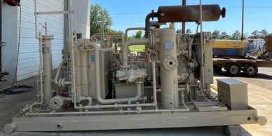 natural gas compressor, compression, caterpillar, Ariel, synergy field services