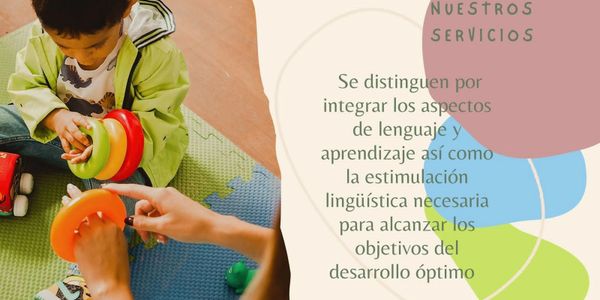 Niño en estimulación temprana