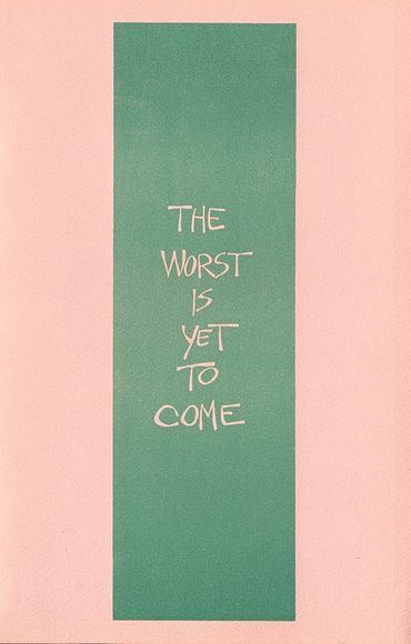 CHEER UP! The Worst Is Yet To Come
INKWEED ARTS 
© Lionel Ziprin Estate | All Rights Reserved
