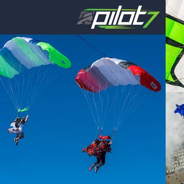 Pilot  7 cell Parachute by Aerodyne 
