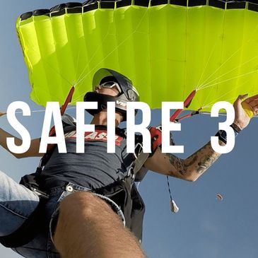 Safire 3 Parachute by NZ Aerosports , Icarus parachutes 