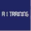 A digital-style text reading 'AI TRAINING' on a dark blue background.