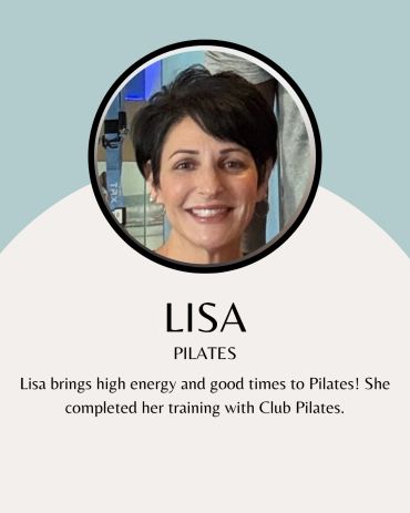 Portrait of Lisa, Pilates instructor.