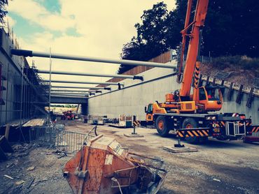 Construction of Bridge 10 for the A6 to Manchester Airport Relief Road - Client: Stockport/Mancheste