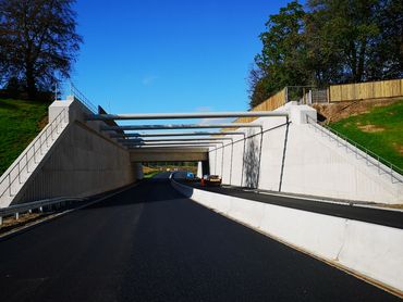 Completed Bridge 10 for the A6 to Manchester Airport Relief Road - Client: Stockport/Manchester/Ches