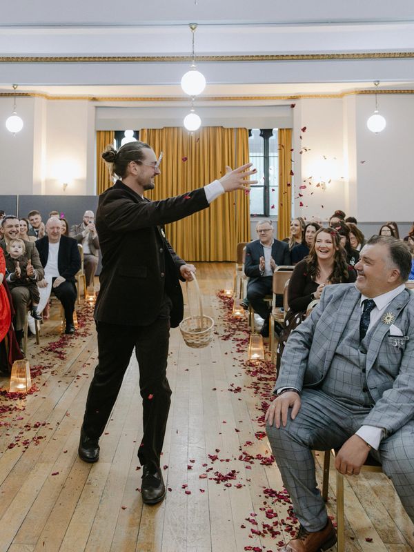 alternative wedding celestial wedding wedding celebrant oathing ritual sand ceremony