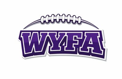 WYFA logo with a football design.