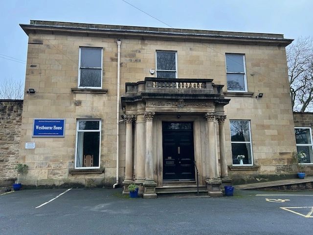 Westbourne House the home of the Otley Masons and the brthren of Harewood Lodge