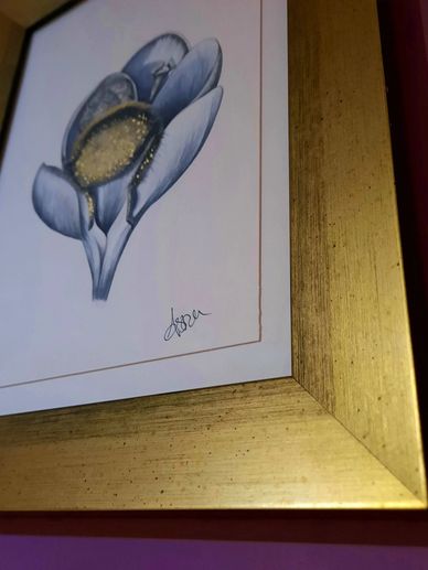 Original art preserved in AR70 art glass.