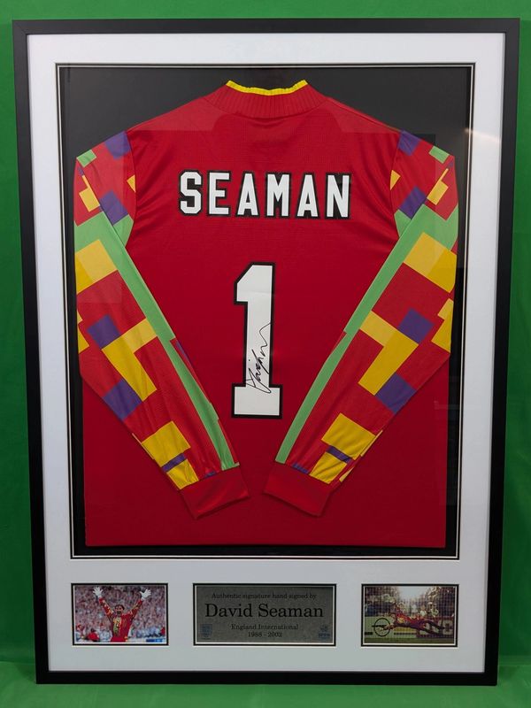 Custom made football shirt with a heat-pressed plaque and images