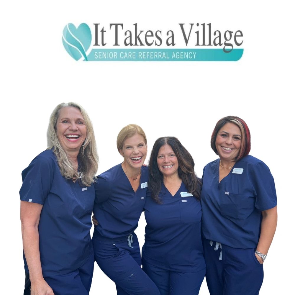 Team photo of It Takes A Village Office Staff. 