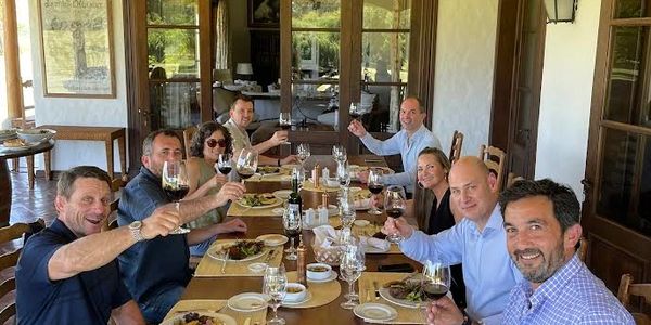 Food and wine pairing event.