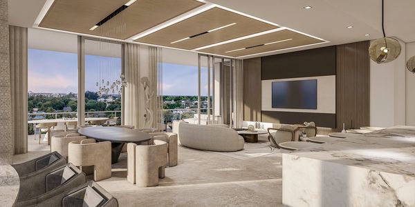 Ritz-Carlton Residences, Palm Beach Gardens, new development, condos for sale, living room
