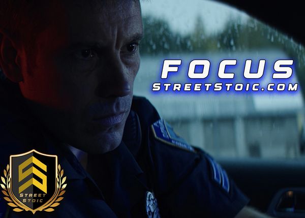 Stoic police officer