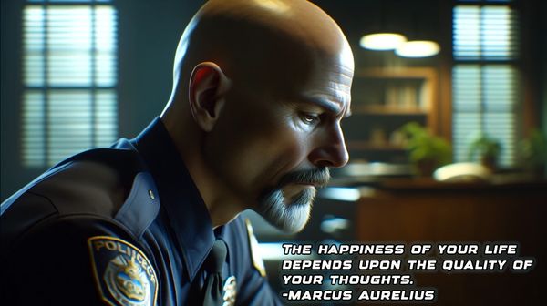 Leadership stoicism in policing