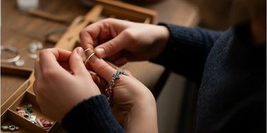 Create a bracelet with this cute charm bar by Echo with Eternal Gems.