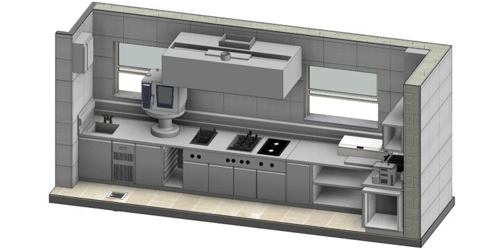 Cad and Revit consultancy for foodservice design