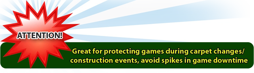A poster on great for protecting games