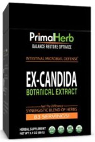 Primal Herb's botanical organic herbal extracts. Ex-Candida