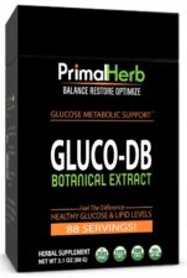 Primal Herb's botanical organic herbal extracts. Gluco-DB extract