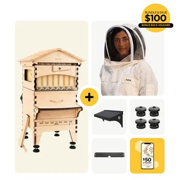 Flow high tech simple direct to jar harvest bee hives and beekeeper accessories