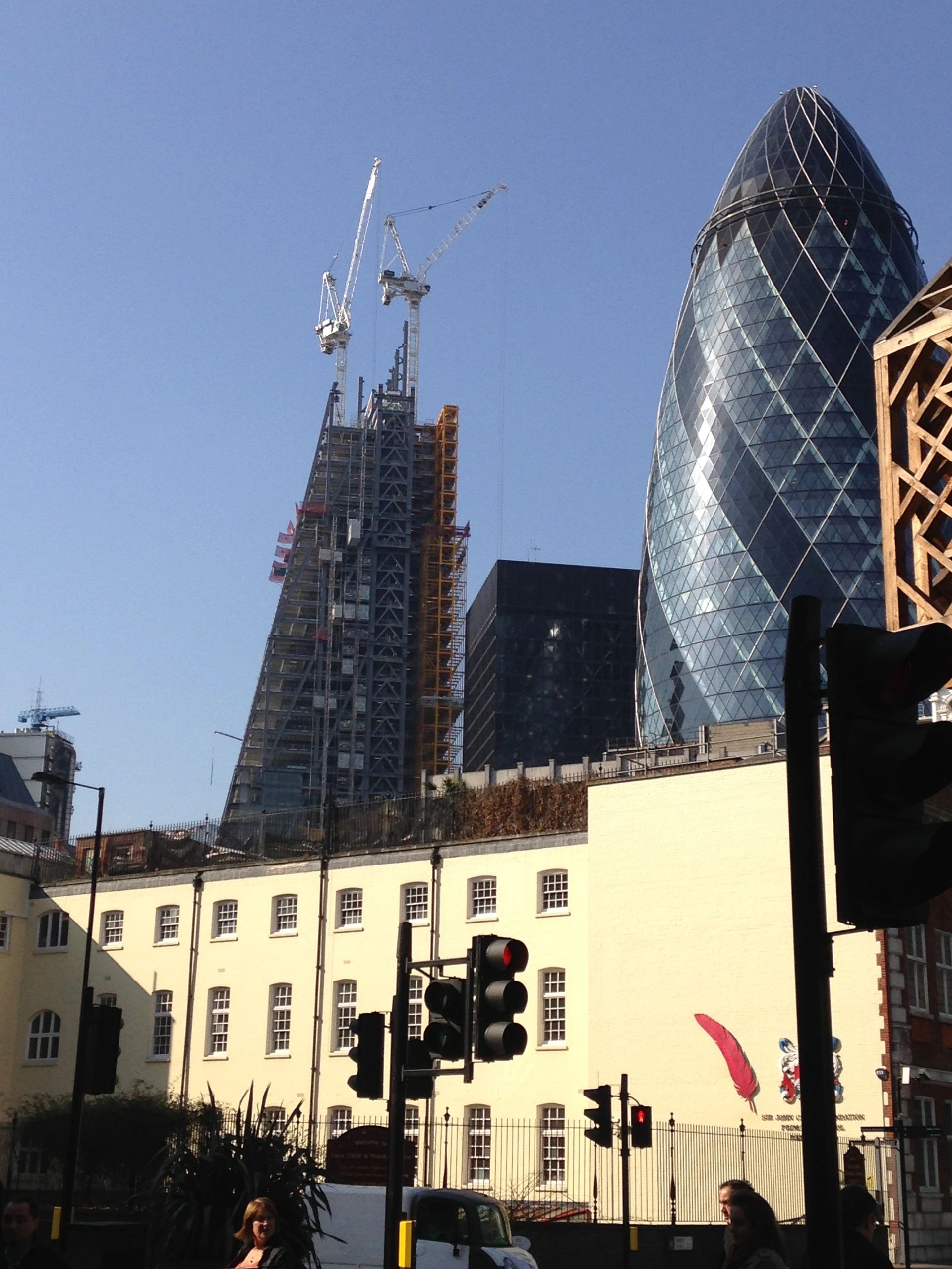 The Gherkin and the Cheese Grater