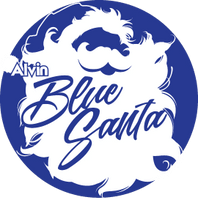 Alvin Blue Santa