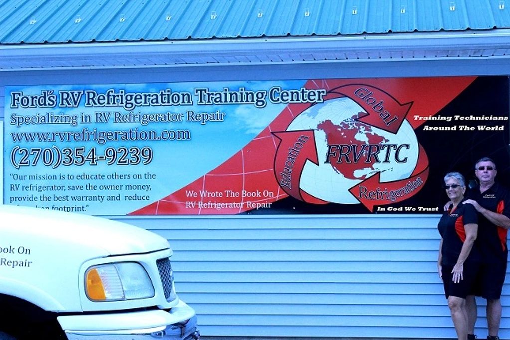 RV Refrigerator Repair and Training Center Banner jpg.