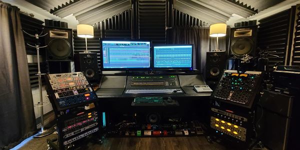 studio d'enregistrement, mixage, mastering