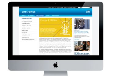 Citi for Cities Blueprint Creative