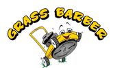 Grass Barber Lawn Maintenance Logo