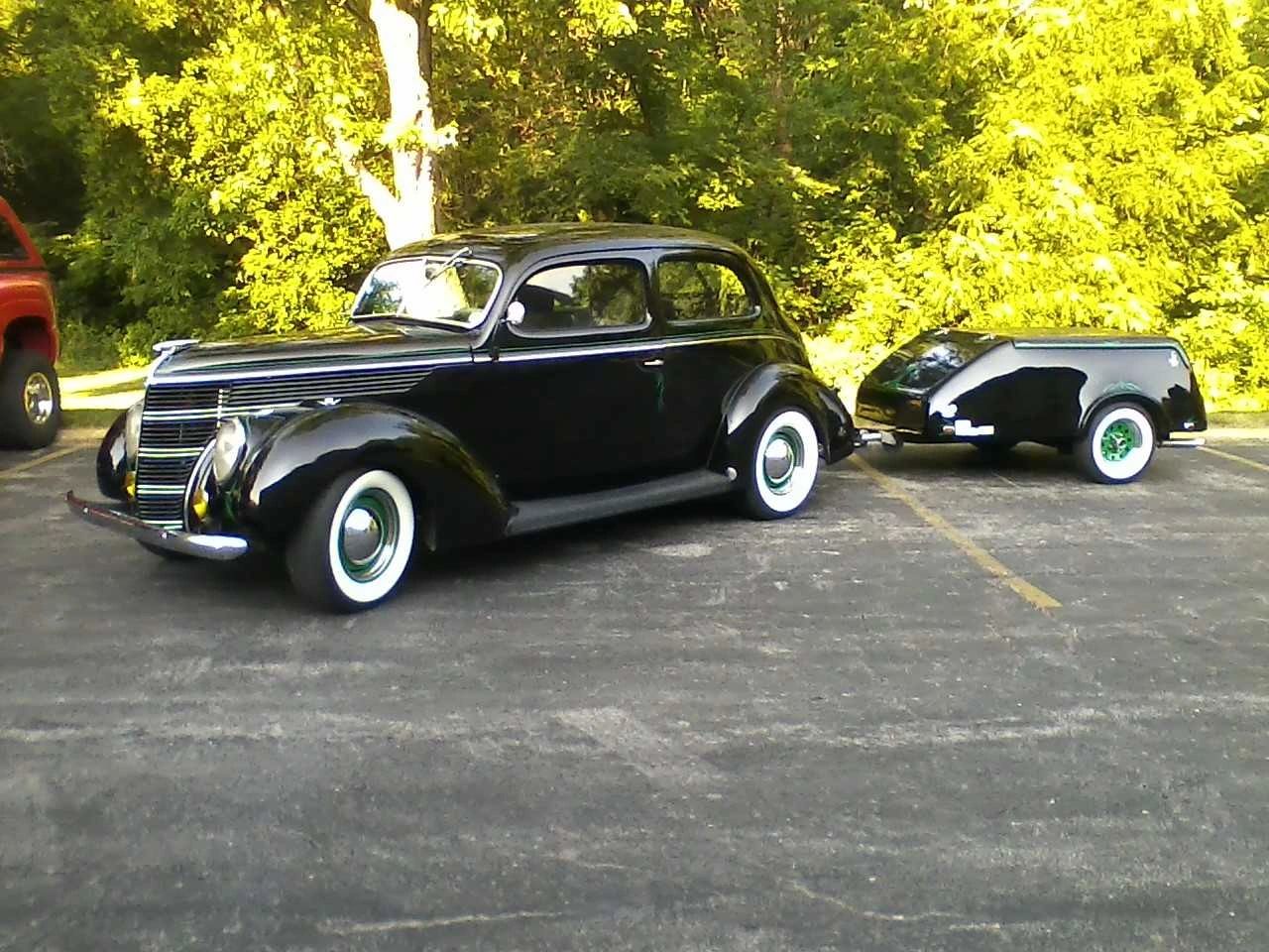 This is a 38 Ford Standard Humback rare car my pop and I built.