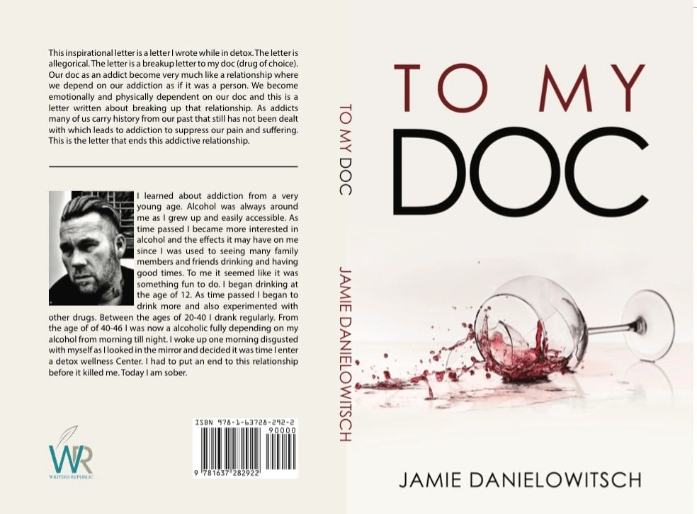 COVER OF MY FIRST BOOK ABOUT ADDICTION AND RECOVERY.