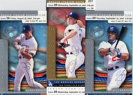 left to right- Tommy Lasorda, Ron Cey, Bob Daily