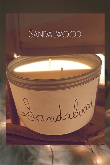 Sandalwood Fragrance Candle