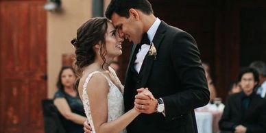 The Bride & Groom First Dance