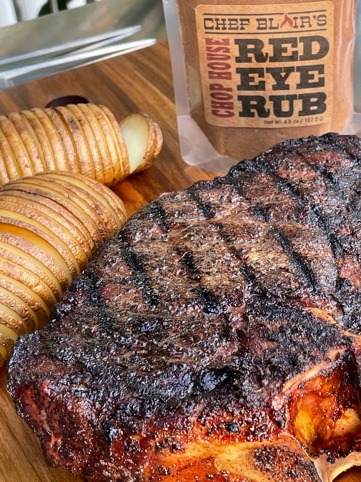 Fantastic Tasting New Chef Blair’s Chop House Red Eye Rub Coffee BBQ Grilling Grill Rubs Flavor Beef