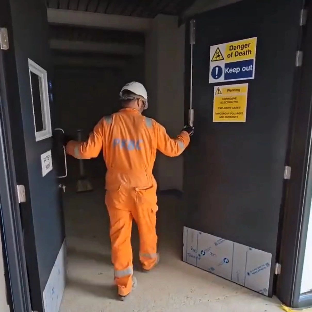 Eye Syn Con Substation Internal fitout, installation of Fire doors and Painting works by PKBC