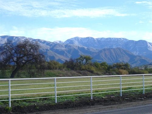 Photo of Upper Ojai field with mountains in the background