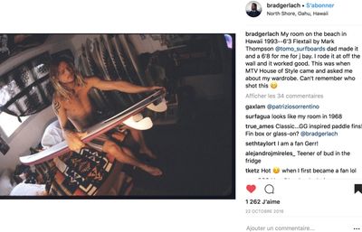 Mark Thomson Flex Tail with Powerdrive Fins for Brad Gerlach