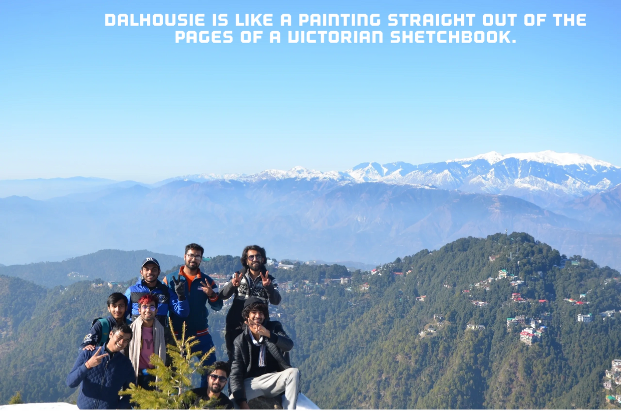 youtube channel link is attached.
The photo is taken from Ganji Pahari Trek, Dalhousie 