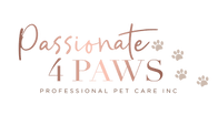 Passionate 4 Paws Professional Pet Care Inc