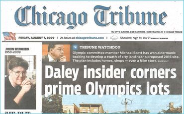 Daley insider corners prime Olympuc lots