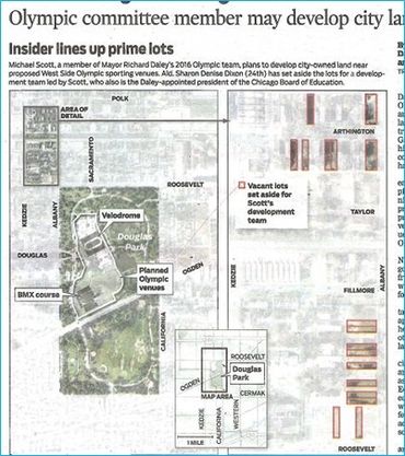 Map of proposed rel estate deal