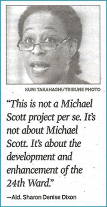 It's not a Michael Scott project...