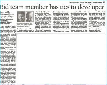 From Chicago Tribune article