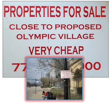 Properties for Sale sign
