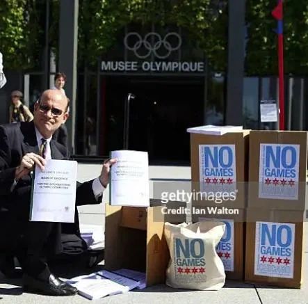 Tom Tresser at the Olympic Museum, June 2009