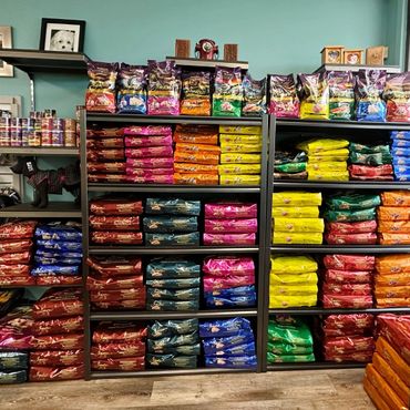 Dog food and cat food